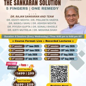 The Sankaran Solution- 5 Fingers. One Remedy