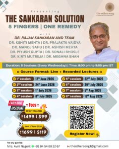 The Sankaran Solution- 5 Fingers. One Remedy.